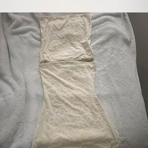 Elegant Cream Strapless Dress